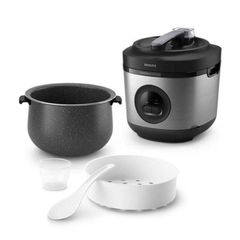 Nồi cơm điện Philips HD3213 1.8L - Công suất 600W, giữ ấm 48h, lòng nồi 5 lớp chống dính - Dùng cho gia đình 10 người