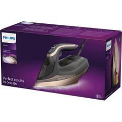 Bàn ủi hơi nước Philips DST8041 - Công suất 3000W, Hơi phun mạnh 260g, Công nghệ OptimalTEMP, Bảo hành 2 năm