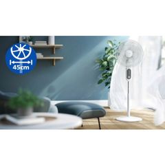 Quạt Điện Đứng Philips CX1220/00 - Công Suất 3330m³/h, Yên Tĩnh 38dB, Tốc Độ Điều Chỉnh & Chức Năng Hẹn Giờ - Giải Pháp Mát Mẻ Cho Mùa Hè