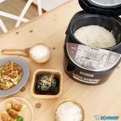 Nồi Cơm Điện Tử Zojirushi NL-GAQ18V-BM 1.8L - Chức Năng Nấu Dinh Dưỡng và Hấp STEAM - Gia Đình Nhỏ Tiện Dụng, Bảo Hành 1 Năm