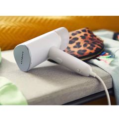 Máy ủi hơi nước cầm tay Philips STH3020 1000W - Bàn ủi mini gọn nhẹ, khử khuẩn, thuận tiện cho du lịch và sử dụng hàng ngày