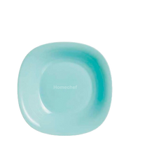Đĩa thủy tinh sâu lòng Luminarc Carine 21cm màu xanh ngọc, an toàn cho lò vi sóng, thiết kế hiện đại, sản xuất tại Pháp - Hàng chính hãng P4251