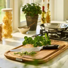 Dao Thái Thịt Scanpan Classic 20cm - Đa Năng Thép Không Gỉ Cao Cấp Cho Đầu Bếp, Cắt Thái Rau Củ Quả Thoải Mái