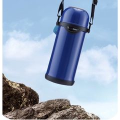 Bình Giữ Nhiệt Zojirushi 0.8L SJ-TG08-AA - Thép Không Gỉ, Giữ Nhiệt Lâu, Bảo Hành 12 Tháng, Dễ Mang Theo, Màu Xanh Dương Đậm