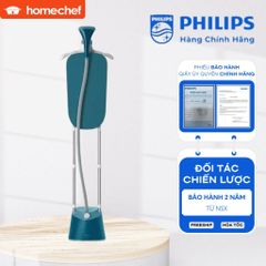 Bàn ủi hơi nước đứng Philips STE1040/20 1800W - Bàn là đa năng, chế độ phun hơi an toàn cho mọi loại vải, tiệt trùng 99,9% vi khuẩn