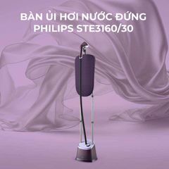 Bàn ủi hơi nước đứng Philips STE3160 - Công suất 2000W, khử mùi, diệt khuẩn 99.9% - Đồ gia dụng tiện ích cho gia đình