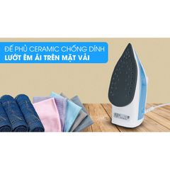 Bàn Là Hơi Nước Cầm Tay Philips GC1740 - Công Suất 2000W, Phun Hơi Tự Động, Bảo Hành 2 Năm, Đủ Loại Vải