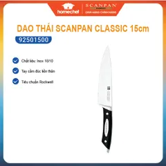 Dao thái thịt Scanpan Classic 15cm - Dao bếp đa năng chất lượng cao, thép không gỉ, thiết kế chuyên nghiệp cho đầu bếp.