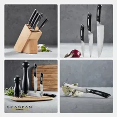 Dao thái thịt Scanpan Classic 15cm - Dao bếp đa năng chất lượng cao, thép không gỉ, thiết kế chuyên nghiệp cho đầu bếp.