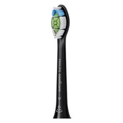Bộ 4 Đầu Bàn Chải Sonic Philips HX6064/96 Màu Đen - Đầu Thay Thế Cho Máy Đánh Răng DiamondClean, Tăng Cường Nụ Cười Sáng Rạng Rỡ