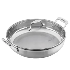 Chảo Xào Inox 304 Cao Cấp Scanpan Impact 32cm - Chất Liệu Chống Dính, Dùng Bếp Từ, An Toàn Trong Máy Rửa Bát