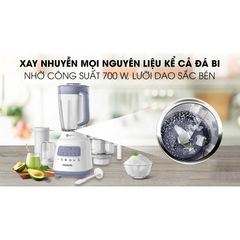 Máy Xay Sinh Tố Philips HR2221 - Công Suất 700W, Dung Tích 1.5L, ProBlend Crush, Bảo Hành 2 Năm, Hàng Chính Hãng