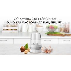 Máy Xay Sinh Tố Philips HR2221 - Công Suất 700W, Dung Tích 1.5L, ProBlend Crush, Bảo Hành 2 Năm, Hàng Chính Hãng