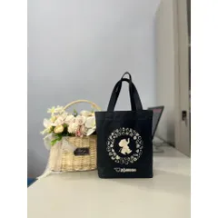 Túi Đựng Hộp Cơm Văn Phòng Chất Liệu Vải Cao Cấp, Bề Mặt Chống Nước, Thiết Kế Thời Trang và Tiện Lợi