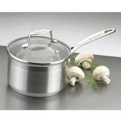 Bộ 3 Nồi Chảo Inox Cao Cấp Scanpan Impact 16/20/26cm - Dùng Cho Bếp Từ, Máy Rửa Bát, An Toàn và Tiết Kiệm Nhiệt