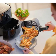 Nồi chiên không dầu Philips Rapid Air HD9200, 4.2L-0.8kg, công suất 1400W, bảo hành 2 năm