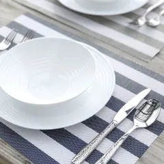 (Ảnh thật- Chính hãng) Bát đĩa thủy tinh cường lực dùng bàn ăn Luminarc Harena Pháp, sử dụng lò vi sóng, chịu va đập tốt