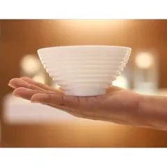 (Ảnh thật- Chính hãng) Bát đĩa thủy tinh cường lực dùng bàn ăn Luminarc Harena Pháp, sử dụng lò vi sóng, chịu va đập tốt