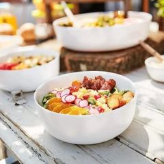 Bộ bát đĩa thủy tinh Luminarc Everyday 12 món EV12M - Dùng lò vi sóng, máy rửa bát, sang trọng và bền bỉ, hàng chính hãng