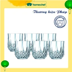 Bộ ly Longchamp thủy tinh pha lê 6 chiếc L7555 - 32cl, sản xuất tại Pháp