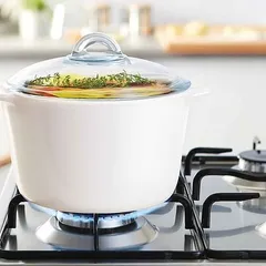 Nồi thủy tinh Luminarc Blooming H6007TU, dung tích 3L, dùng bếp từ, sản xuất tại Pháp | Hàng chính hãng