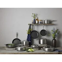 Nồi inox chống dính Scanpan CTX 24cm/4.8L - Nồi nấu cao cấp cho bếp từ, bảo hành 3 năm, an toàn sức khỏe, thiết kế hiện đại