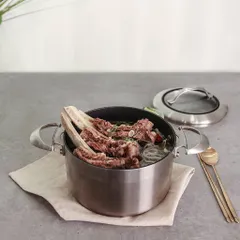 Nồi Chống Dính Inox Scanpan CTX 20cm 3.5L - An Toàn Sức Khỏe, Tương Thích Bếp Từ, Bảo Hành 3 Năm, Thiết Kế Đan Mạch
