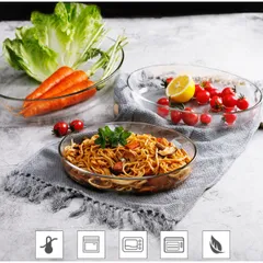Khay nướng thủy tinh Luminarc Multi One Oval 35x27cm, dùng lò vi sóng, lò nướng, máy rửa bát - J1339
