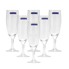 Bộ 6 Ly Champagne Thủy Tinh Elegance 170ml - Sang Trọng, Bền Bỉ, An Toàn Cho Rượu - Quà Tặng Hoàn Hảo