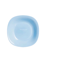 Đĩa Thủy Tinh Luminarc Carine Light Blue 21cm, Dùng Lò Vi Sóng & Máy Rửa Bát - Bộ 3 Cái An Toàn Sức Khỏe