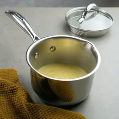 Nồi Inox Đáy Liền Scanpan STS 16cm - Dung Tích 1.8L, Thiết Kế Sang Trọng, Phù Hợp Tất Cả Bếp, An Toàn Máy Rửa Bát