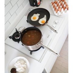 Chảo Chống Dính 7 Lớp Scanpan CTX 24cm - Dùng Bếp Từ, An Toàn PFOA, Bảo Hành Chống Dính 3 Năm, Thiết Kế Sang Trọng
