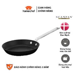 Chảo Chống Dính Scanpan TechnIQ 22cm - Dùng Bếp Từ, Bảo Hành 3 Năm, Chất Liệu Đúc Nén Cao Cấp, Thân Thiện Với Môi Trường