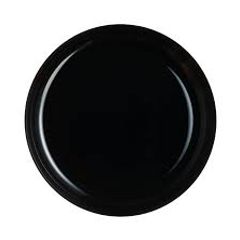 Đĩa Thủy Tinh Sâu Luminarc Friend's Time Đen 30cm - Chịu Nhiệt, An Toàn Lò Vi Sóng & Máy Rửa Bát, Bền Bỉ, Pháp