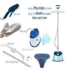 Bàn Ủi Hơi Nước Đứng Philips GC518 - Công Suất 1600W, Dung Tích 1.6L, 5 Chế Độ Phun Hơi, Bảo Hành 2 Năm - Uốn Nắn Tất Cả Chất Liệu Vải