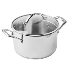 Nồi inox đáy liền Scanpan STS 18cm 75251800, dung tích 2.5L, dùng bếp từ, máy rửa bát