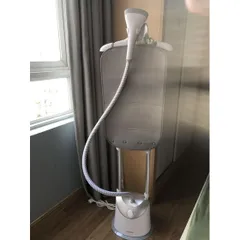 Bàn là cây, bàn là hơi nước đứng Philips GC487, công suất 1800W, phun hơi tự động, bảo hành 2 năm