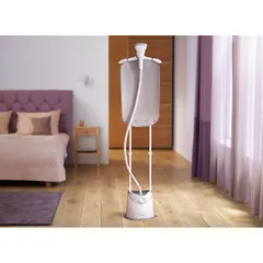 Bàn là cây, bàn là hơi nước đứng Philips GC487, công suất 1800W, phun hơi tự động, bảo hành 2 năm