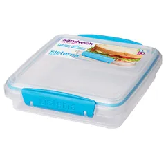 Hộp Đựng Thực Phẩm Sistema 450ml - An Toàn Sức Khỏe, Không Chứa BPA, Chịu Nhiệt Lò Vi Sóng, Sản Xuất New Zealand