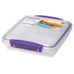 Hộp Đựng Thực Phẩm Sistema 450ml - An Toàn Sức Khỏe, Không Chứa BPA, Chịu Nhiệt Lò Vi Sóng, Sản Xuất New Zealand