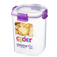 Hộp đựng thực phẩm Sistema 900ml - An toàn sức khỏe, không chứa BPA, Dùng trong lò vi sóng, Sản xuất tại New Zealand