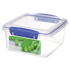 Hộp Đựng Thực Phẩm Sistema 1200ml An Toàn, Không Chứa BPA, Dùng Trong Lò Vi Sóng - Sản Xuất Tại New Zealand