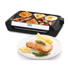 Vỉ Nướng Điện Tefal CB6708 Không Khói, Công Suất 1600W, 6 Mức Nhiệt, Dùng Máy Rửa Bát, Bảo Hành 2 Năm - Đồ Gia Dụng Nhà Bếp Chính Hãng