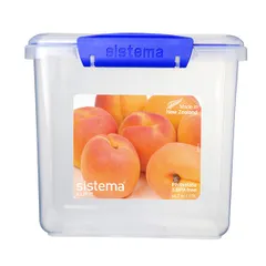 Hộp Đựng Thực Phẩm Sistema 1900ml - Nhựa Cao Cấp An Toàn, Chịu Nhiệt, Dùng Trong Lò Vi Sóng, Xuất Xứ New Zealand