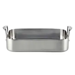 Khay Nướng Inox Scanpan Fusion5 35x24cm - Chảo Nướng Chịu Nhiệt Tối Đa, Dùng Bếp Từ & Lò Nướng - Hàng Chính Hãng