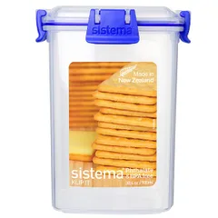 Hộp Đựng Thực Phẩm Cao Cấp Sistema 900ml - Nhựa An Toàn BPA, Chịu Nhiệt Lò Vi Sóng, Sản Xuất New Zealand