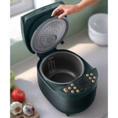 Nồi Cơm Điện Tử Philips HD4518/62 1.8L - 18 Chế Độ Nấu Đa Dạng, Công Nghệ Đốt Nóng 3D, Bảo Hành 2 Năm