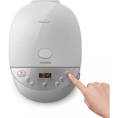 Nồi cơm điện tử Philips HD4515/69, dung tích 1,8L, bảo hành 2 năm chính hãng