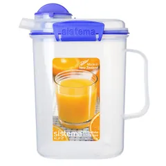 Bình Đựng Nước Sistema 1.5L - Nhựa Cao Cấp An Toàn Sức Khỏe, Không Chứa BPA, Chịu Nhiệt, Thích Hợp Dùng Trong Lò Vi Sóng và Máy Rửa Bát