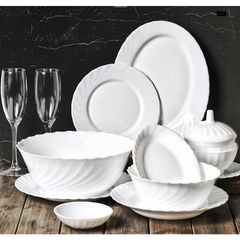 Bát Tô Đựng Canh Thủy Tinh Luminarc Trianon 24cm - An Toàn, Chống Xước, Kiểu Dáng Hiện Đại - Hàng Chính Hãng 54455